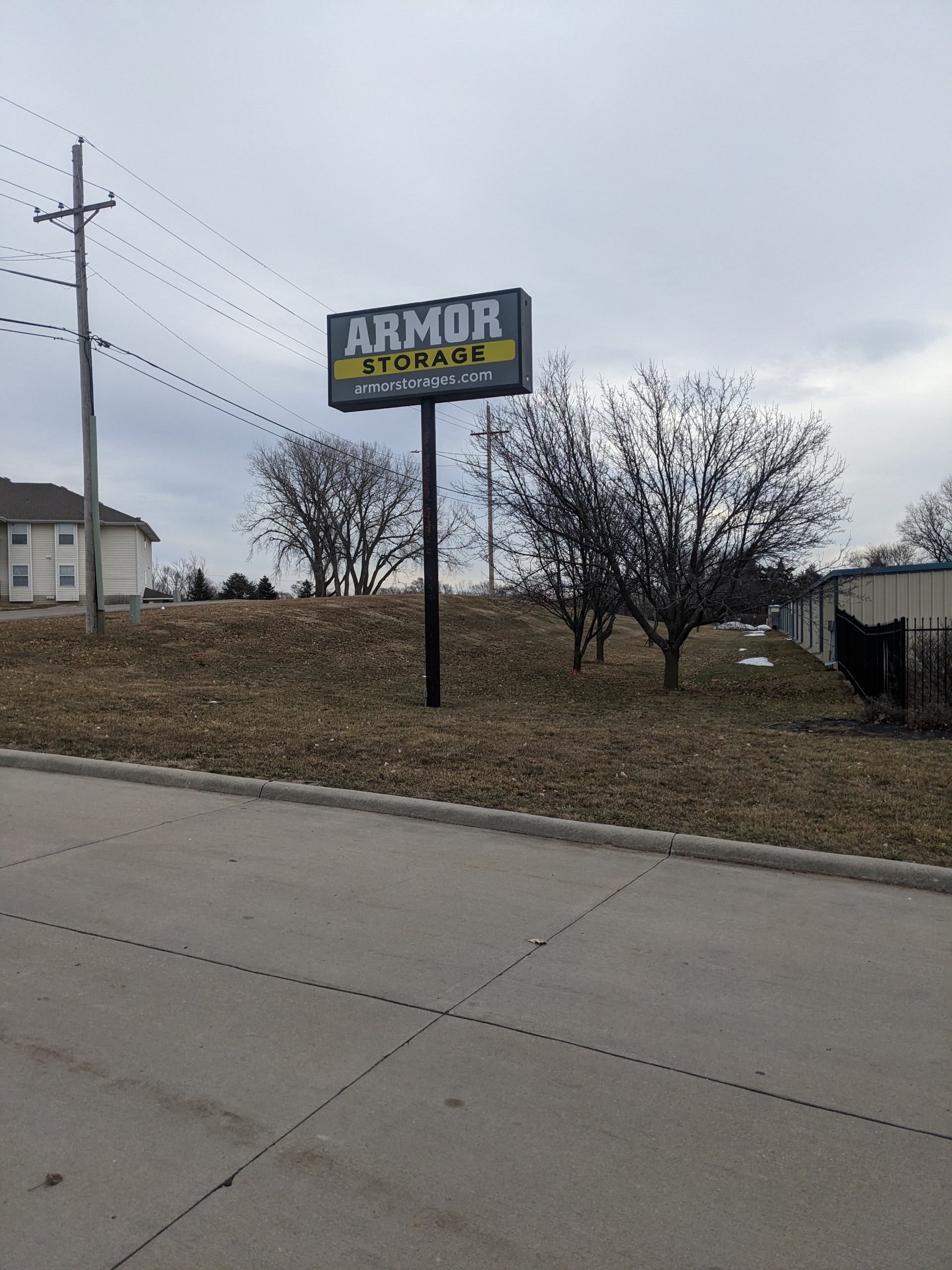 Armor Storage Sign in Omaha, NE